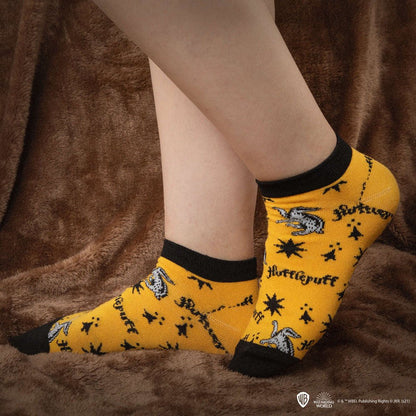 Harry Potter Knöchelsocken 3er-Pack Hufflepuff