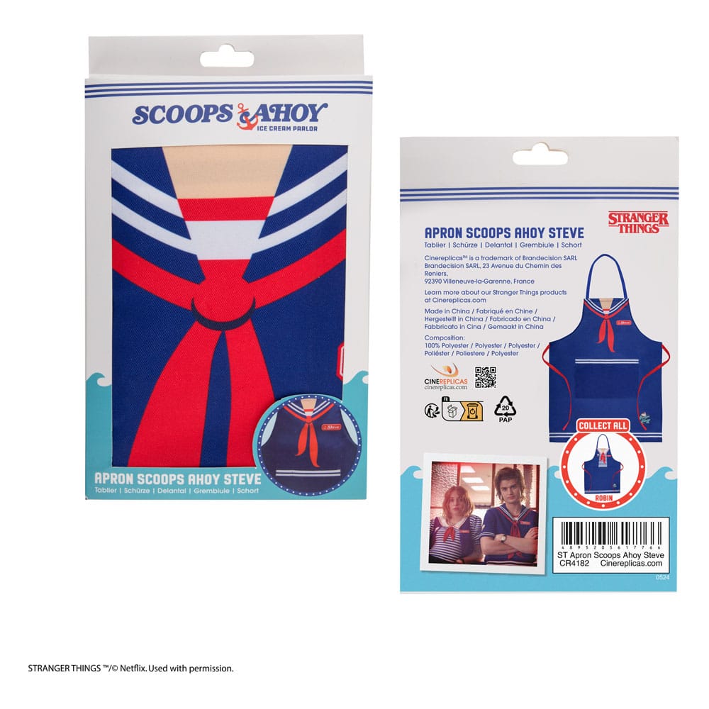 Stranger Things Schürze Scoops Ahoy Steve