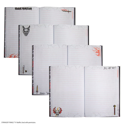 Stranger Things Notizbuch Hell Fire Club