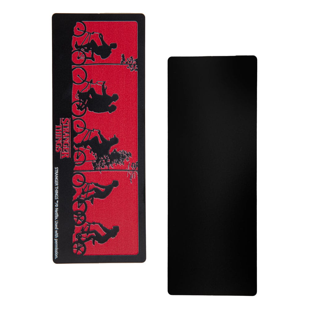 Stranger Things Lesezeichen Silhouette Metal