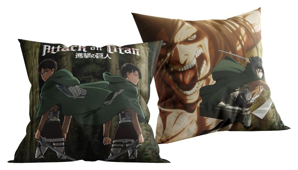 Attack on Titan Dekokissen 40x40 cm