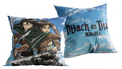 Attack on Titan Dekokissen Blau 40x40 cm