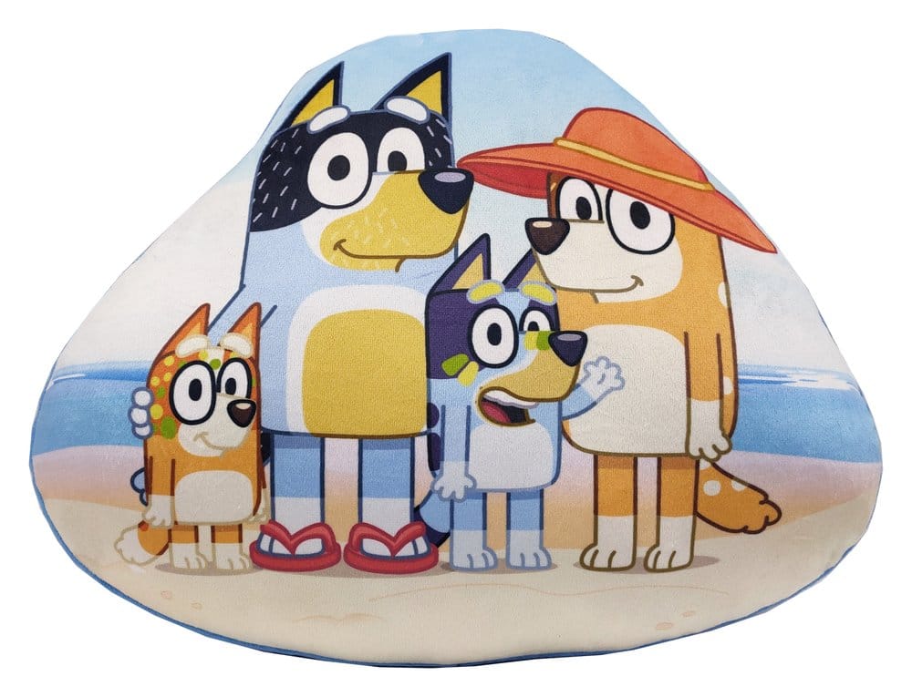 Bluey Dekokissen Vacation 40 cm