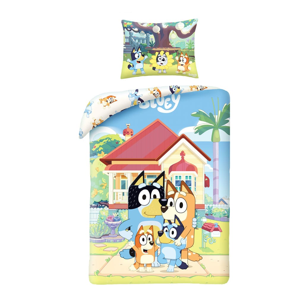 Bluey Bettwäsche Ver. 1 140 x 200 cm / 70 x 90 cm