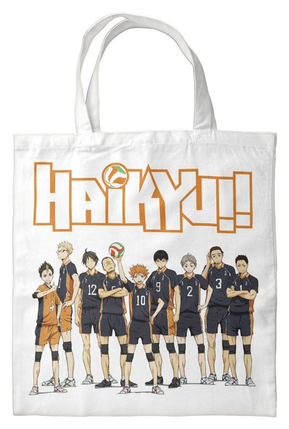 Tragetasche Haikyu Weiß 40 x 35 cm