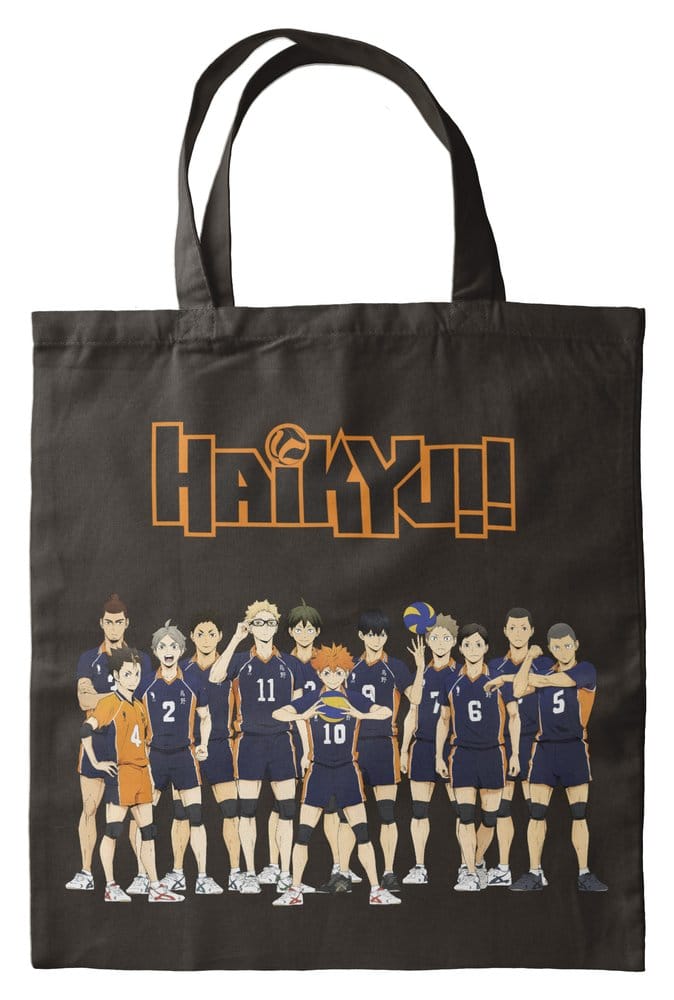 Tragetasche Haikyu Schwarz 40 x 35 cm