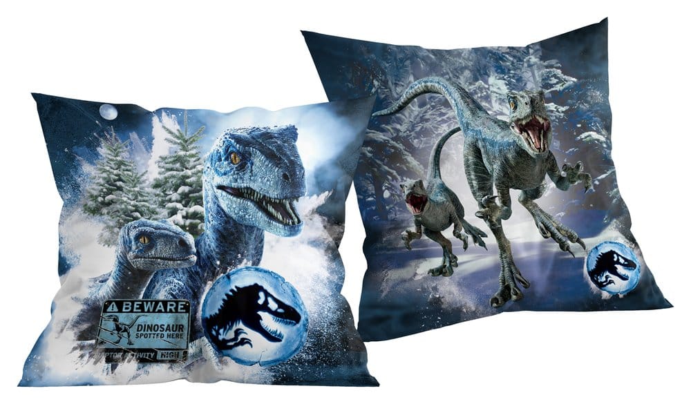 Jurassic World Dekokissen Jurrasic World Blue 40 x 40 cm