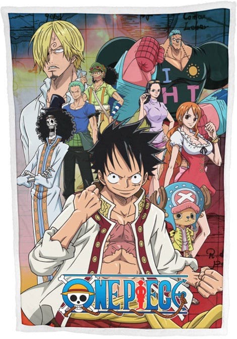 One Piece Fleecedecke Ver. 4 100 x 150 cm