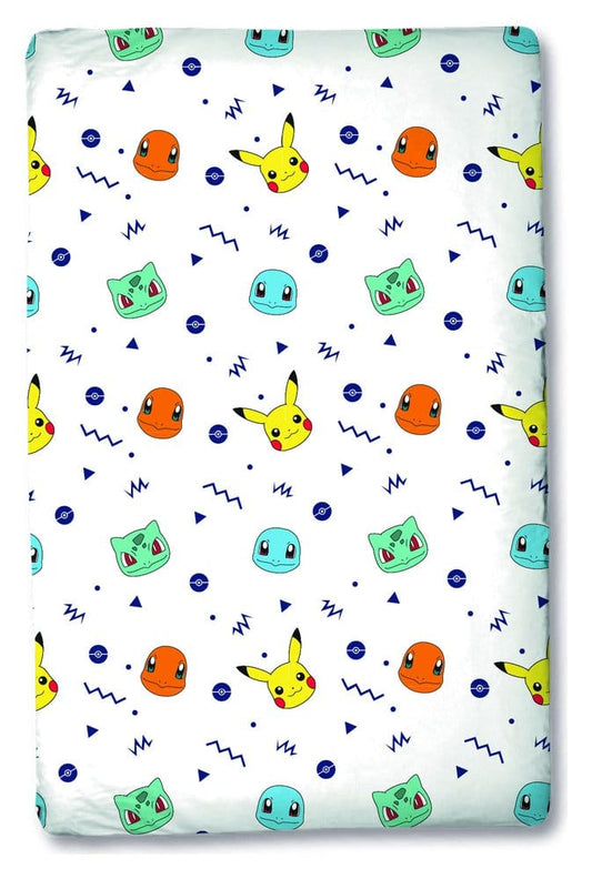 Pokémon Spannbetttuch Head 90 x 200 cm