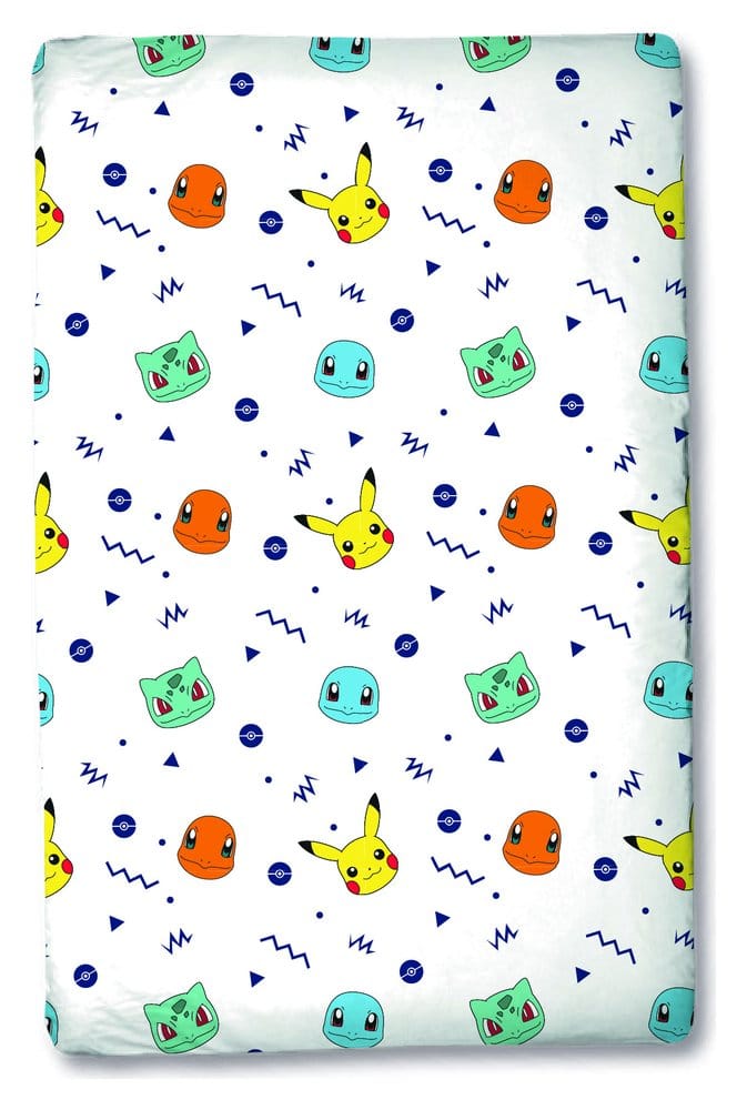 Pokémon Spannbetttuch Head 90 x 200 cm