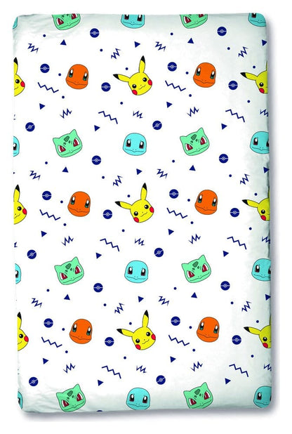 Pokémon Spannbetttuch Head 90 x 200 cm