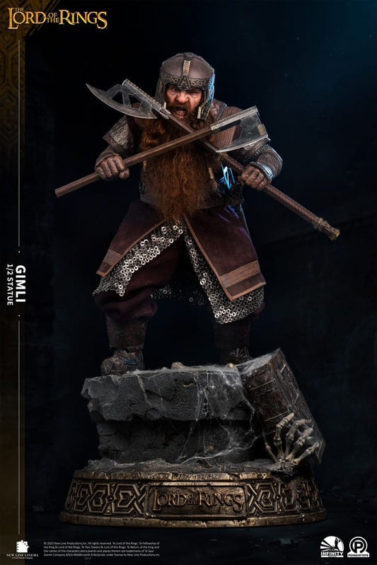 Herr der Ringe Master Forge Series Statue 1/2 Gimli 88 cm