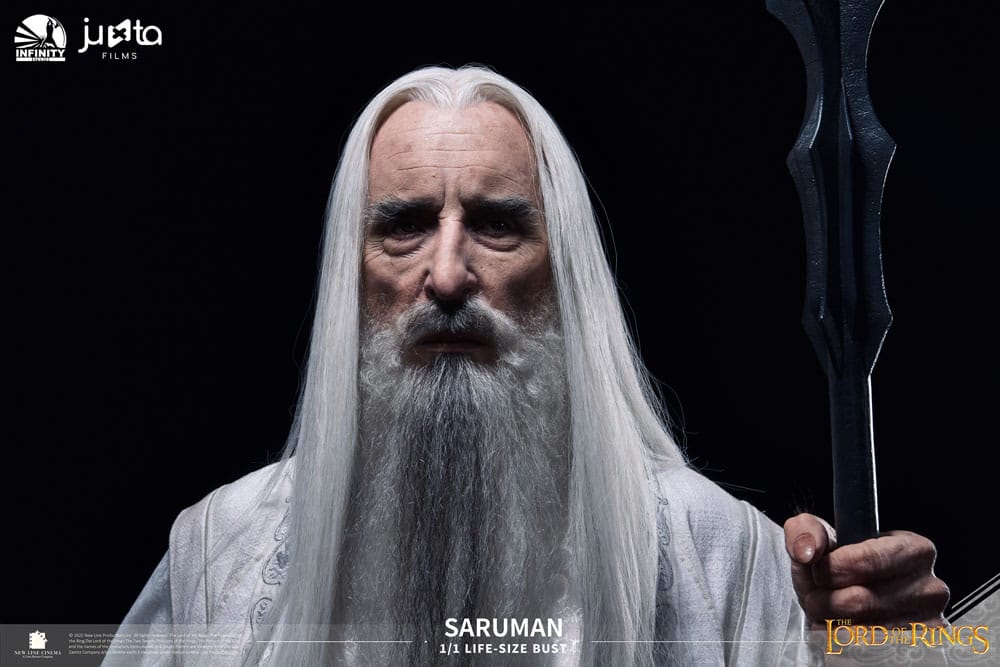 Herr der Ringe Life-Size Büste 1/1 Saruman 110 cm