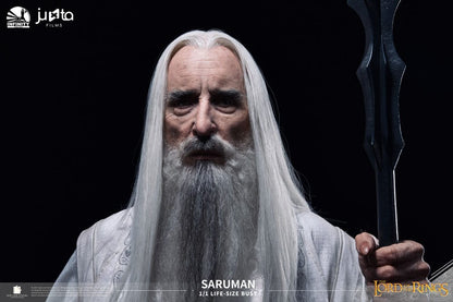 Herr der Ringe Life-Size Büste 1/1 Saruman 110 cm
