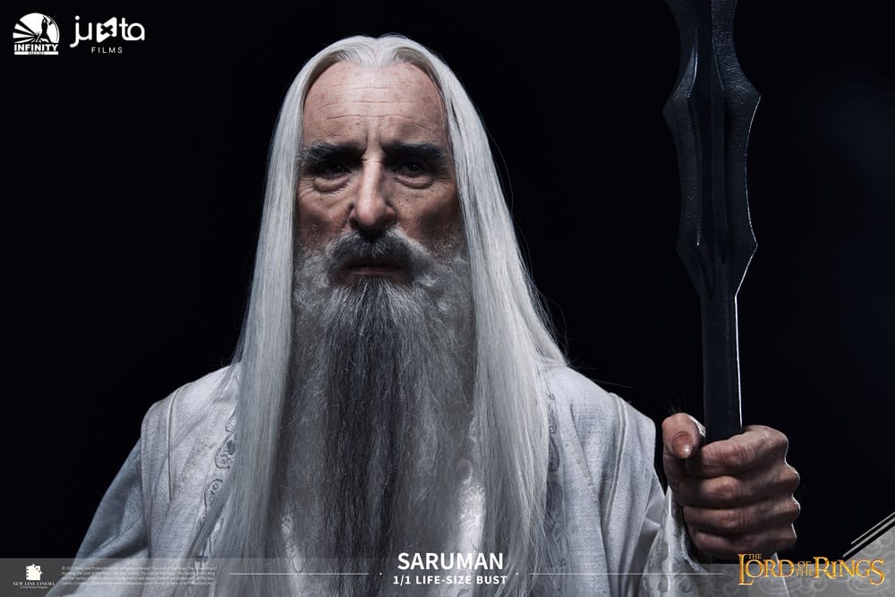 Herr der Ringe Life-Size Büste 1/1 Saruman 110 cm