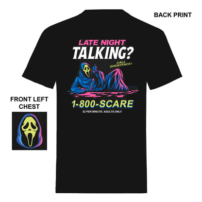 Scream - Schrei! T-Shirt Ghost Face Late Night Talking  Größe M