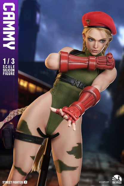 Street Fighter 6 Silikon Actionfigur 1/3 Cammy 65 cm