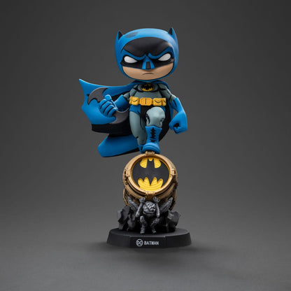 Batman Mini Co. PVC Figur Batman on Bat-Signal (Blue Variant) 19 cm