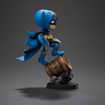 Batman Mini Co. PVC Figur Batman on Bat-Signal (Blue Variant) 19 cm