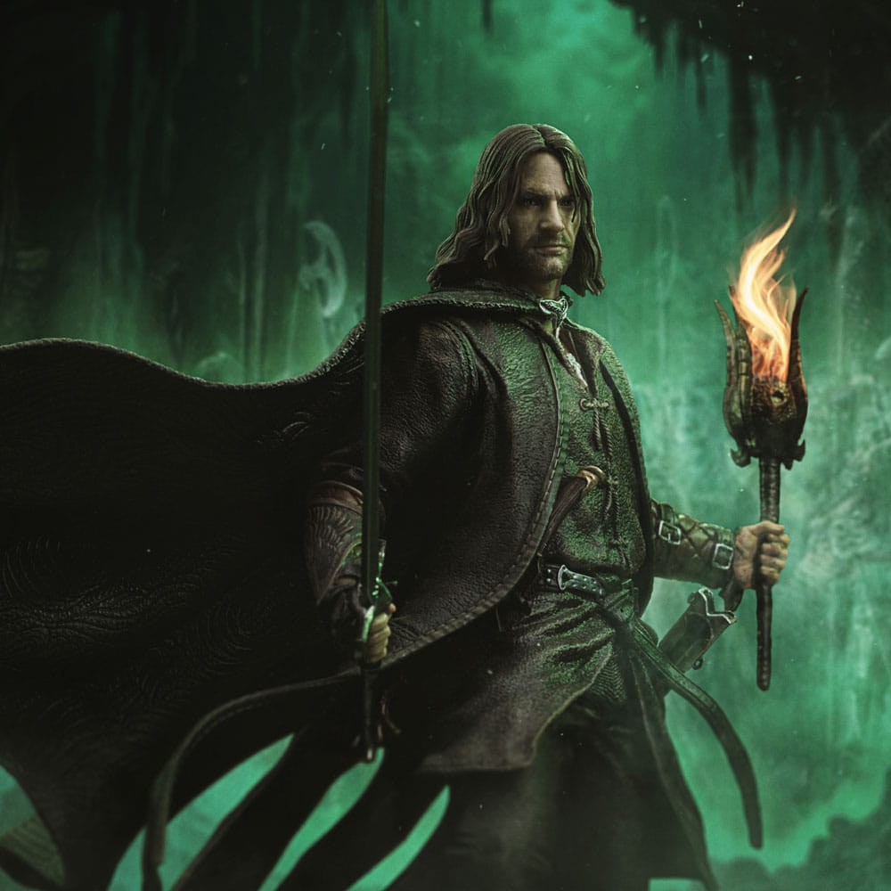Der Herr der Ringe Art Scale Statue 1/10 Aragorn Unleashed 31 cm