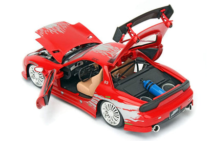 Fast & Furious Diecast Modell 1/24 1993 Mazda RX-7