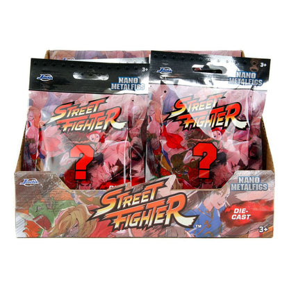 Street Fighter Nano Metalfigs Diecast Minifiguren Display 6 cm (24)