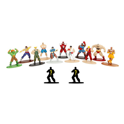 Street Fighter Nano Metalfigs Diecast Minifiguren Display 6 cm (24)