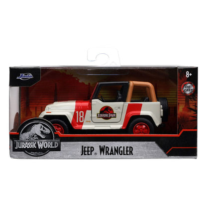 Jurassic World Diecast Modell 1/32 Jeep Wrangler