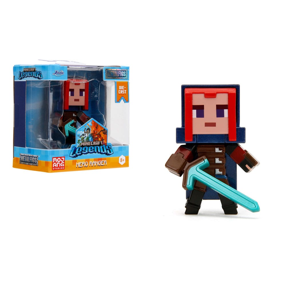 Minecraft Nano Metalfigs Diecast Minifiguren 6 cm Wave 2 Sortiment (12)