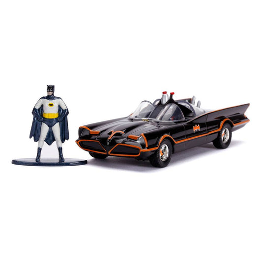 Batman Classic TV Series Diecast Modell 1/32 1966 Classic Batmobil mit Figur