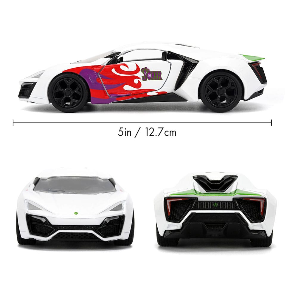 DC Comics Diecast Modell 1/32 Lykan Hypersport Joker
