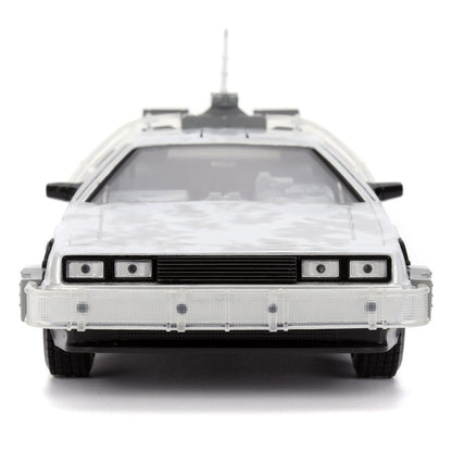 Zurück in die Zukunft Diecast Modell 1/24 Time Machine Frost