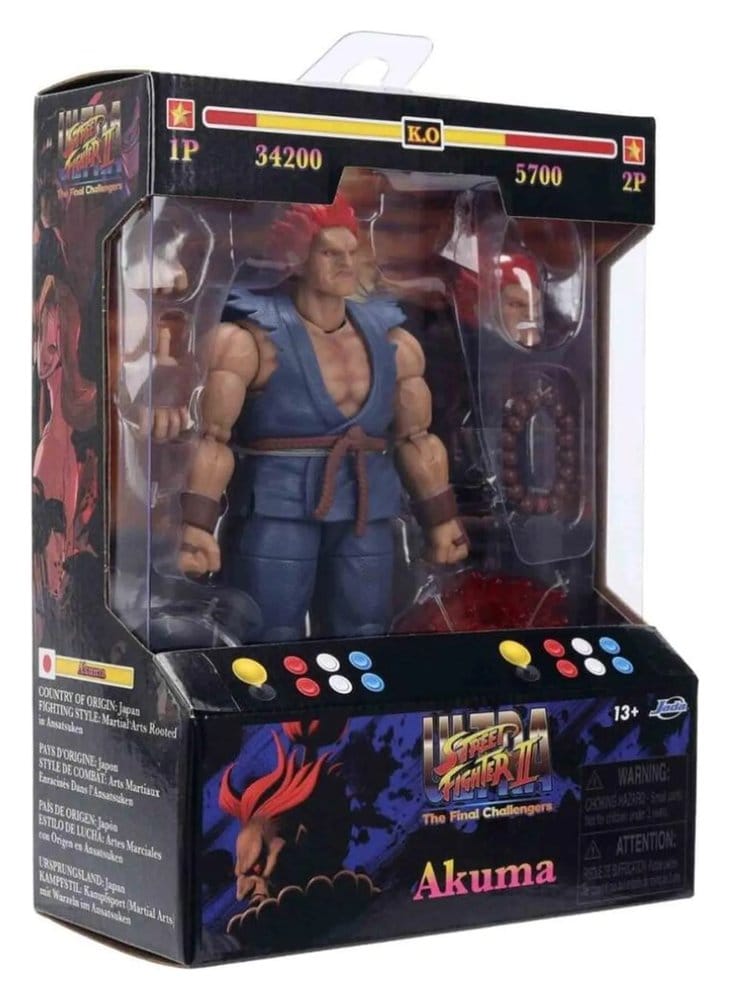 Street Fighter II Actionfigur Akuma 15 cm