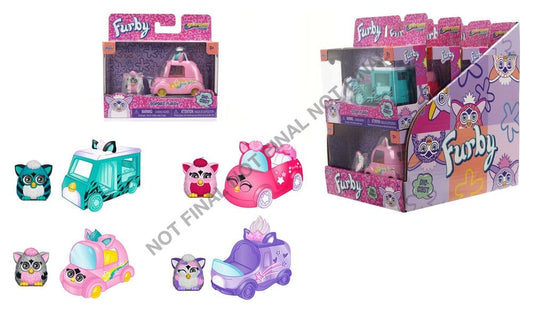 Furby Diecast Modelle 1/55 Wave 1 Sortiment (8)