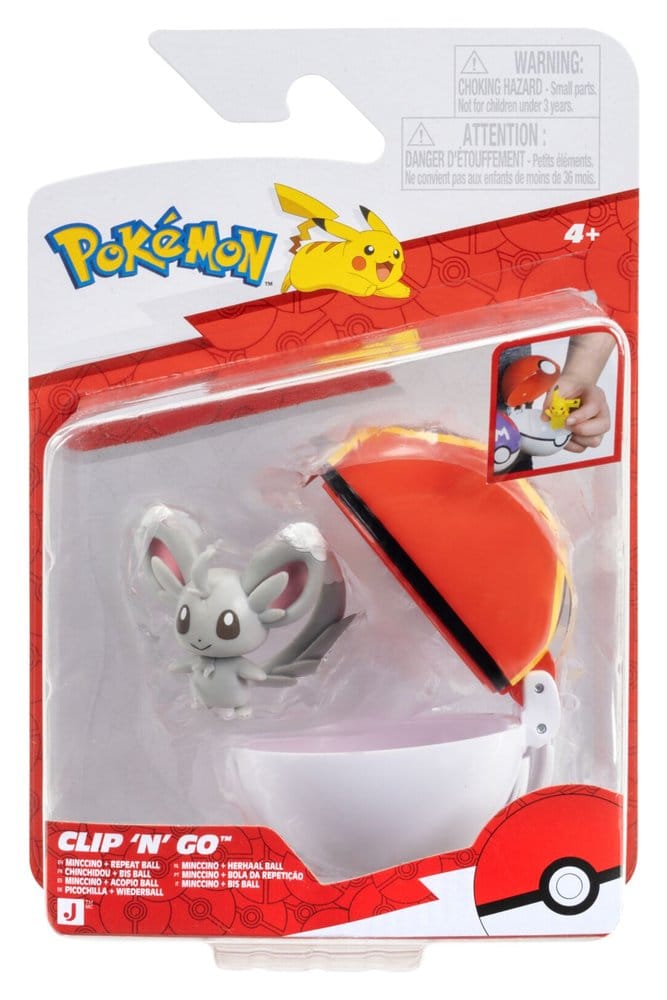 Pokémon Clip 'n' Go Minifiguren Poké Balls ver. 23 Sortiment (6)