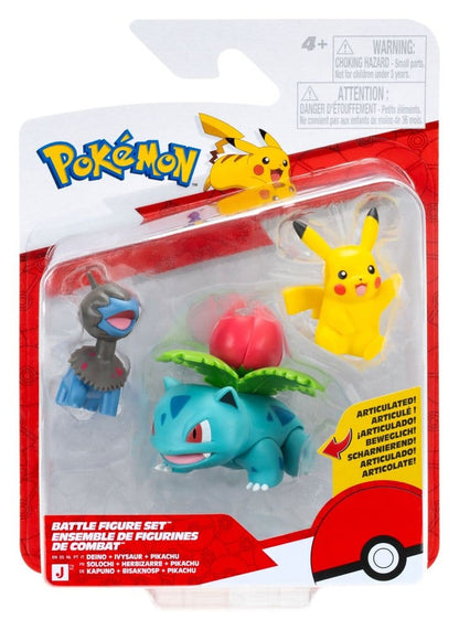 Pokémon Battle Figure Actionfiguren 3er-Pack ver. 29 Sortiment (4)