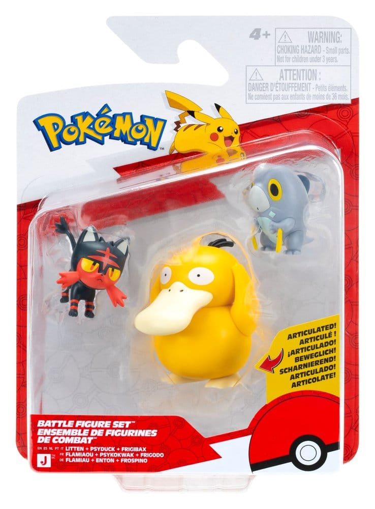 Pokémon Battle Figure Actionfiguren 3er-Pack ver. 29 Sortiment (4)