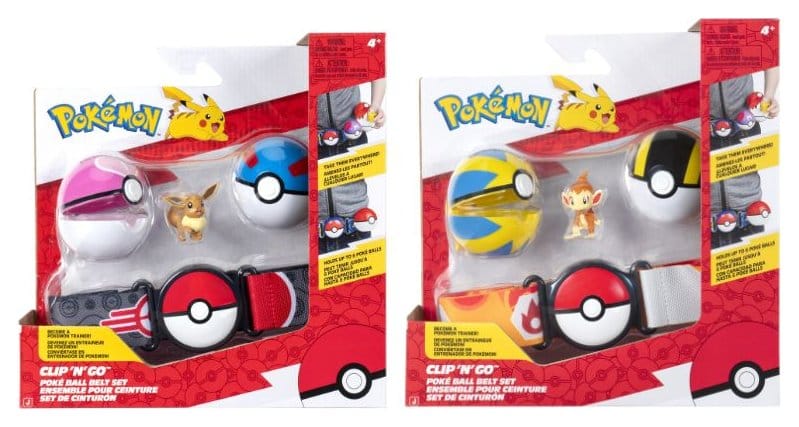 Pokémon Clip 'n' Go Gürtel-Set ver. 19 Sortiment (4)