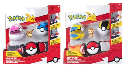 Pokémon Clip 'n' Go Gürtel-Set ver. 19 Sortiment (4)