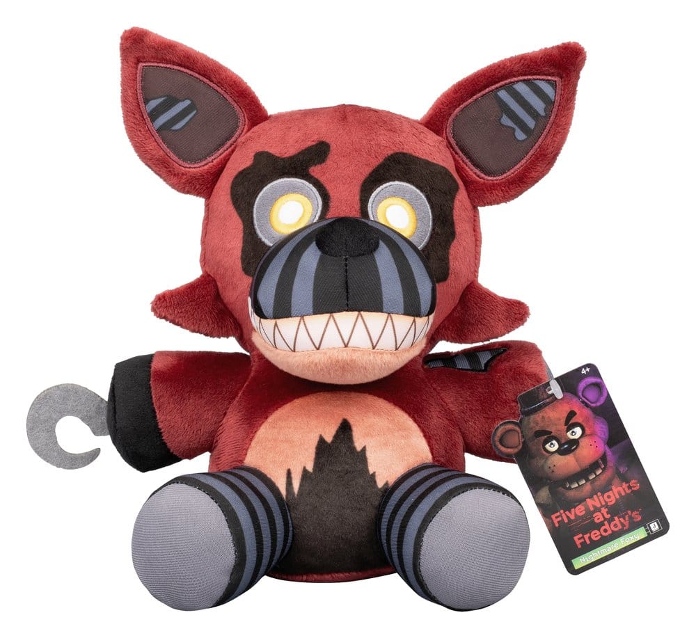 Five Nights at Freddy's Core Plüschfigur Nightmare Foxy (FNAF 4) 20 cm