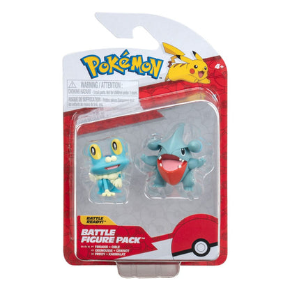 Pokémon Battle Figure First Partner Set Figuren 2er-Pack Kaumalat, Froxy 5 cm