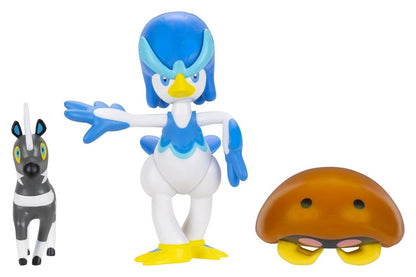 Pokémon Battle Figure Actionfiguren 3er-Pack Elezeba, Kabuto & Fuentente