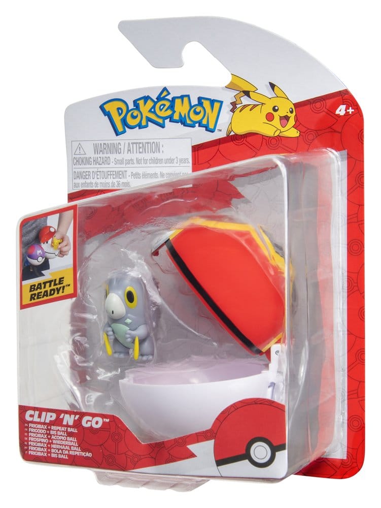 Pokémon Clip 'n' Go Actionfigur Wave 21 Frospino & Wiederball