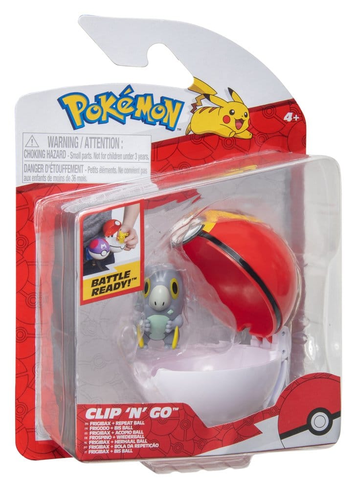 Pokémon Clip 'n' Go Actionfigur Wave 21 Frospino & Wiederball