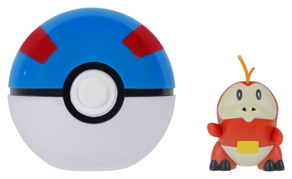 Pokémon Clip 'n' Go Actionfigur Krokel & Superball
