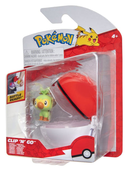Pokémon Clip 'n' Go Actionfigur Wave 21 Chimpep & Pokéball