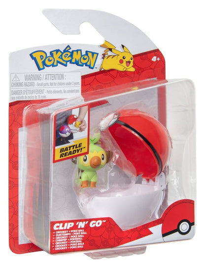Pokémon Clip 'n' Go Actionfigur Wave 21 Chimpep & Pokéball