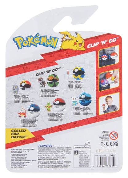 Pokémon Clip 'n' Go Actionfigur Wave 21 Chimpep & Pokéball