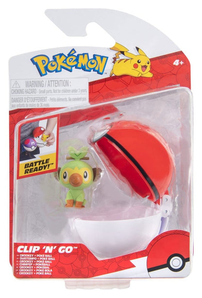Pokémon Clip 'n' Go Actionfigur Wave 21 Chimpep & Pokéball