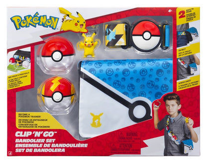 Pokémon Clip 'n' Go Patronengurt-Set Pikachu